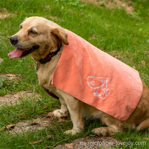 Agua absorbible Suministros de baño para mascotas Toalla de secado